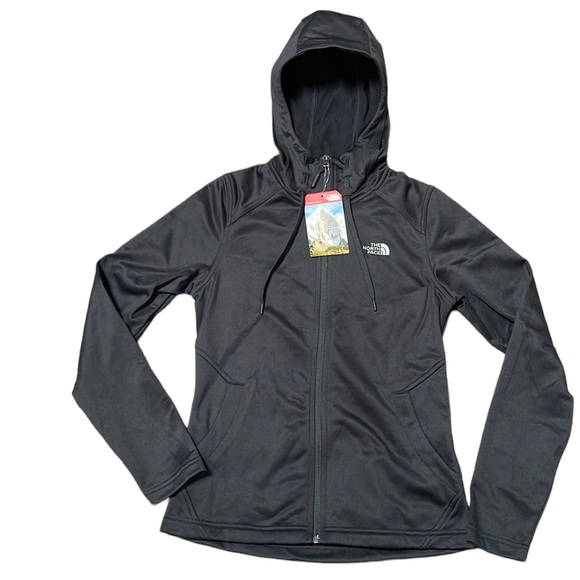 The North Face | Women’s Zip Up hoodie Sweater | Tech Mezzaluna Hoodie, TNF - Picture 3 of 6